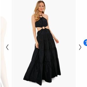 STAUD Black Dome Dress Size XS